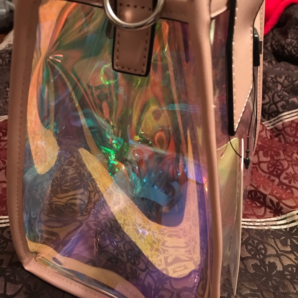 See through purse- Bay Sky